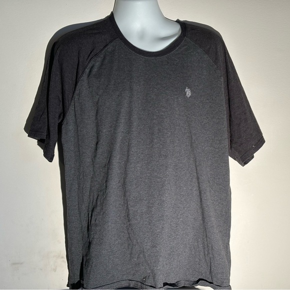 #POLO black sleeve grey torso t shirt - Picture 1 of 1